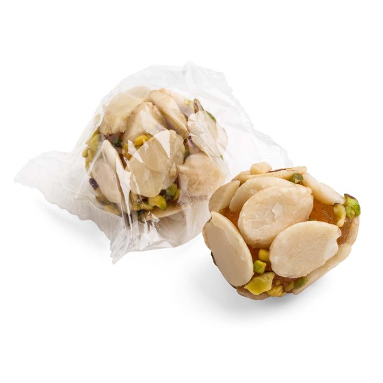 PUMPKIN CANDY WITH ALMONDS AND PISTACHIOS